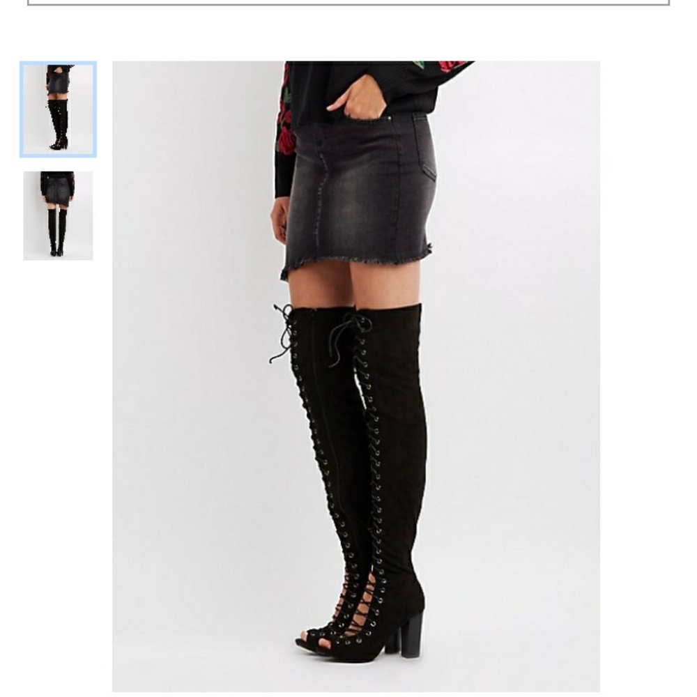 Black boots